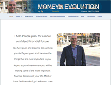 Tablet Screenshot of moneyevolution.com